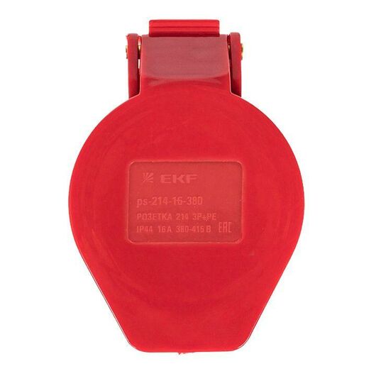 Розетка кабельная 16А 380В 3P+РЕ IP44 (214) EKF ps-214-16-380, изображение 7 • Купить по низкой цене в интернет-магазине СМЭК