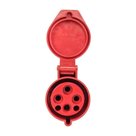 Розетка кабельная 16А 380В 3P+РЕ IP44 (214) EKF ps-214-16-380, изображение 5 • Купить по низкой цене в интернет-магазине СМЭК