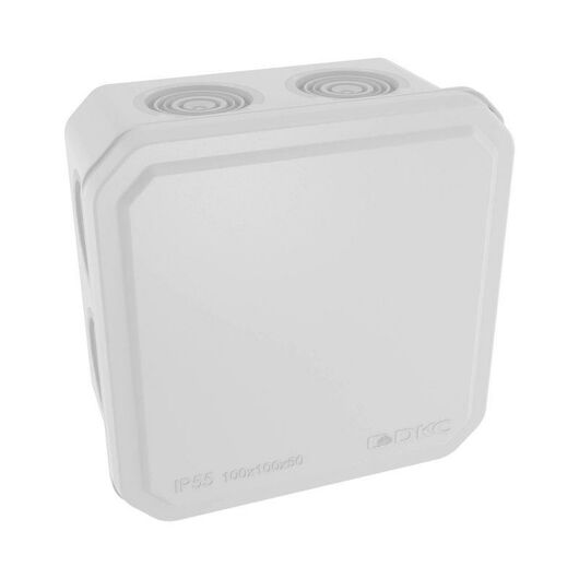 Коробка ответвительная с 8+2 каб. вводами d25/20мм IP55 100х100х50мм (розница) DKC 53800R • Купить по низкой цене в интернет-магазине СМЭК