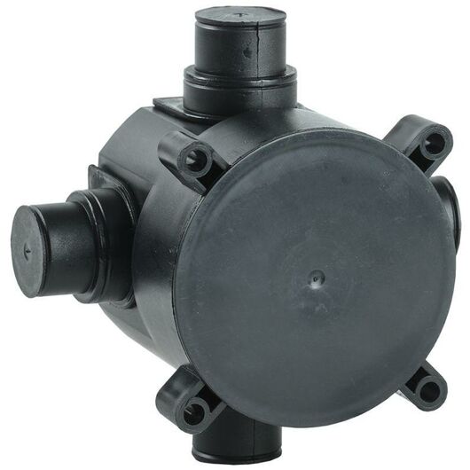 Коробка установочная d=70х72мм для монолит. стр. черная IEK (UKM12-070-072-000-O-K02) • Купить по низкой цене в интернет-магазине СМЭК