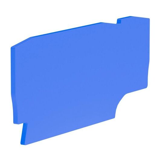 Крышка для клеммы 3 точки подключения на 4кв.мм. син. (уп.25шт) DKC ZEFC411BL • Купить по низкой цене в интернет-магазине СМЭК