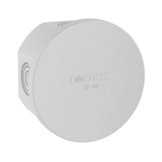 Коробка распределительная ОП 65х35мм IP44 4 каб. ввод DKC 53500, изображение 2 • Купить по низкой цене в интернет-магазине СМЭК