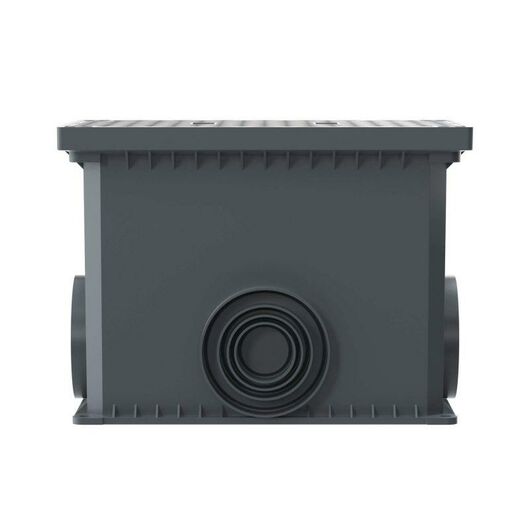 Колодец смотр. 335х240х255 с крыш. для двуст. труб DKC 025002, изображение 2 • Купить по низкой цене в интернет-магазине СМЭК