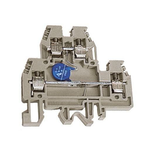 Зажим проходной DAS.4/V120GR. 2-х уровн. 4кв.мм с варистором 120В сер. DKC ZDSV120GR • Купить по низкой цене в интернет-магазине СМЭК