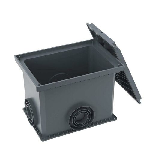 Колодец смотр. 335х240х255 с крыш. для двуст. труб DKC 025002 • Купить по низкой цене в интернет-магазине СМЭК
