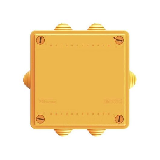 Коробка ответвительная FS 100х100х50мм 4р 450В 6А 4кв.мм с каб. вводами и клеммн. IP55 пластик. DKC FSB11404, изображение 5 • Купить по низкой цене в интернет-магазине СМЭК