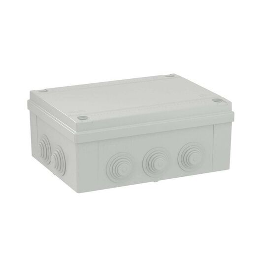 Коробка распределительная ОП 300х220х120мм IP55 10 каб. ввод DKC 54300, изображение 2 • Купить по низкой цене в интернет-магазине СМЭК
