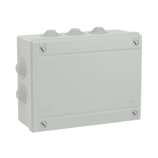 Коробка распределительная ОП 300х220х120мм IP55 10 каб. ввод DKC 54300, изображение 4 • Купить по низкой цене в интернет-магазине СМЭК
