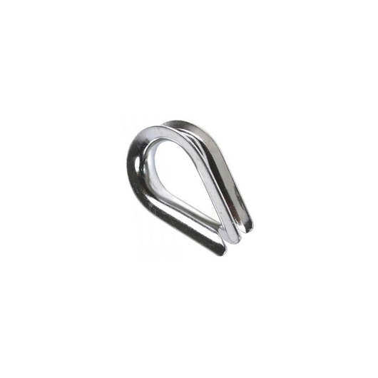 Коуш стальной оцинкованный под трос D4 (уп.20шт) DKC CM621004 • Купить по низкой цене в интернет-магазине СМЭК