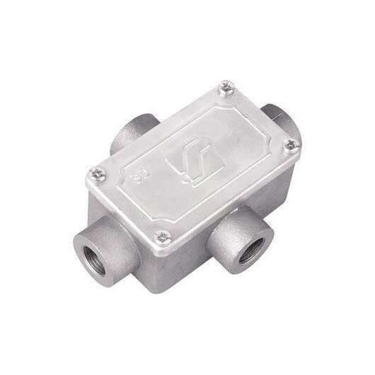 Коробка ответвительная 146х81х57мм 4 ввода М32х1.5 IP55 алюм. DKC 6430-32A • Купить по низкой цене в интернет-магазине СМЭК