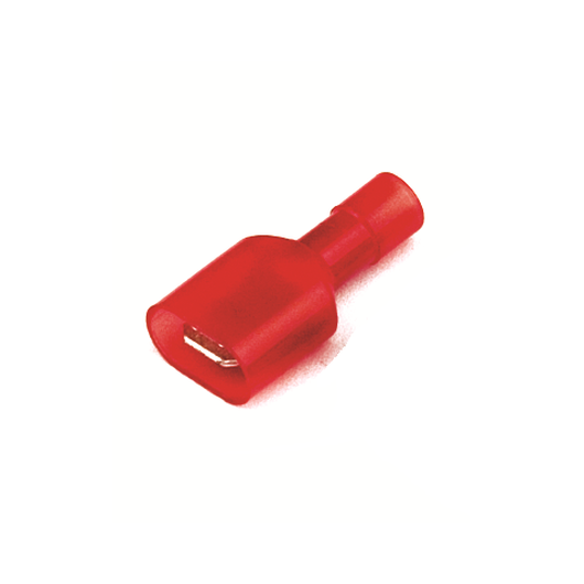 Наконечник изол. "вилка" 0.25-1.5кв.мм отв. d6.3х0.8мм кр. (уп.50шт) DKC 2A22TP • Купить по низкой цене в интернет-магазине СМЭК