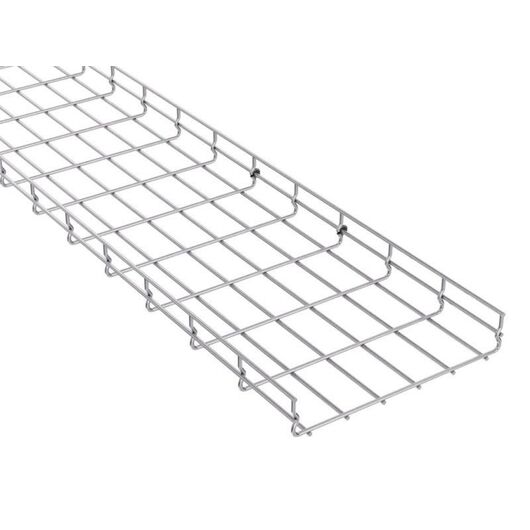 Лоток проволочный 50х150 L3000 RAL9006 DKC FC5015RAL9006 • Купить по низкой цене в интернет-магазине СМЭК