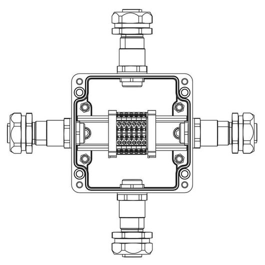Коробка взрывозащищенная клеммная из полиэстераTBE-P-03-(6xCBC.2)-1xKAEPM2MHK-20(A)-1xKAEPM2MHK-20(B)-1xKAEPM2MHK-20(C)-1xKAEPM2MHK-20(D)1Ex e IIC Т5  • Купить по низкой цене в интернет-магазине СМЭК