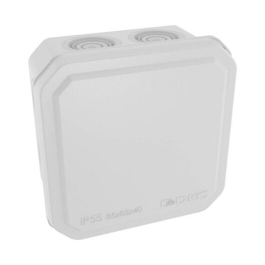 Коробка ответвительная с 8+2 кабельными вводами д.25/20мм IP55 85х85х40мм DKC 53785, изображение 3 • Купить по низкой цене в интернет-магазине СМЭК
