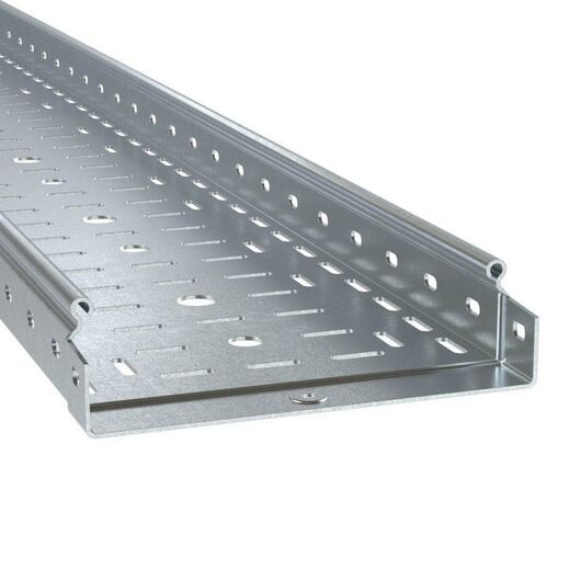Лоток листовой  перфорированный 50х300 L4000  1.5мм гор. оцинк. DKC SPM40530HDZ • Купить по низкой цене в интернет-магазине СМЭК