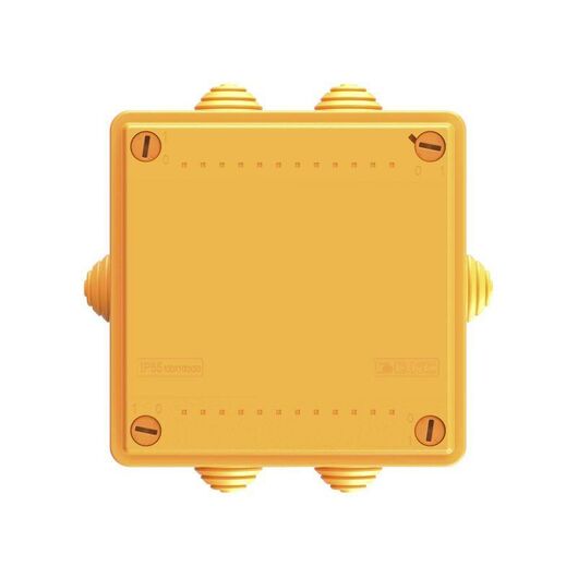 Коробка ответвительная FS 100х100х50мм 5р 450В 20А 10кв.мм с каб. вводами и клеммн. IP55 пластик. DKC FSB11510, изображение 5 • Купить по низкой цене в интернет-магазине СМЭК