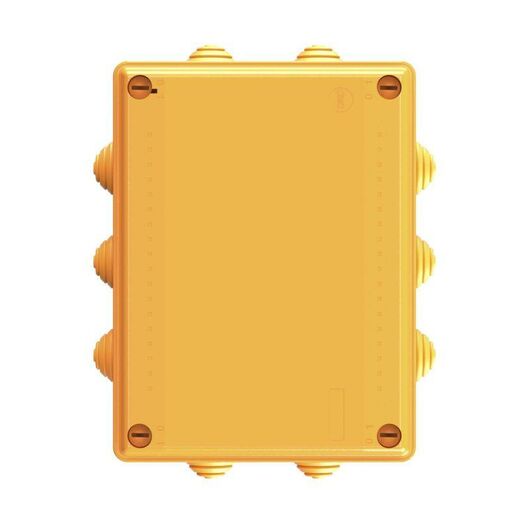 Коробка ответвительная FS 150х110х70мм 4р 450В 32А 10кв.мм нерж. контакт с каб. вводами и клеммн. IP55 пластик. DKC FSK21410 • Купить по низкой цене в интернет-магазине СМЭК