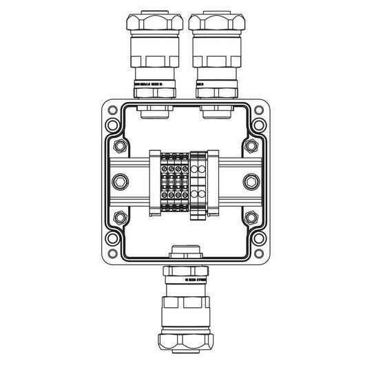 Корпус взрывозащищенный 120х120х90мм 1Ex e IIC T5 Gb IP66Ex tb IIIB T95град.С Db GRP DKC 1231.031.19.02Y • Купить по низкой цене в интернет-магазине СМЭК