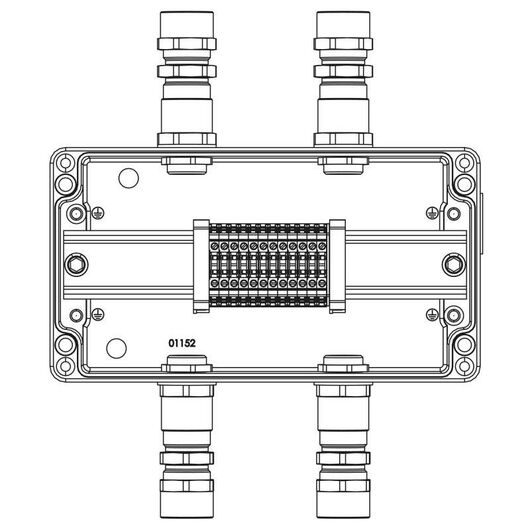 Коробка взрывозащищенная клеммная из алюминия TBE-A-14-(12xCBC.2)-2xKA2MHK(A)-2xKA2MHK(C)1Ex e IIC Т5 Gb / Ex tb IIIC T95град.C Db IP66 DKC 1201.141.2 • Купить по низкой цене в интернет-магазине СМЭК