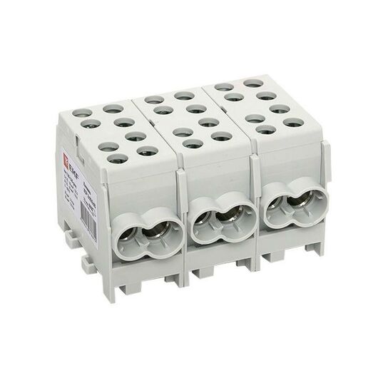 Клемма распределительная КСР с двойным винтом 2х35/2х25 сер. PROxima EKF ksr-2.35-2.25-grey, изображение 3 • Купить по низкой цене в интернет-магазине СМЭК