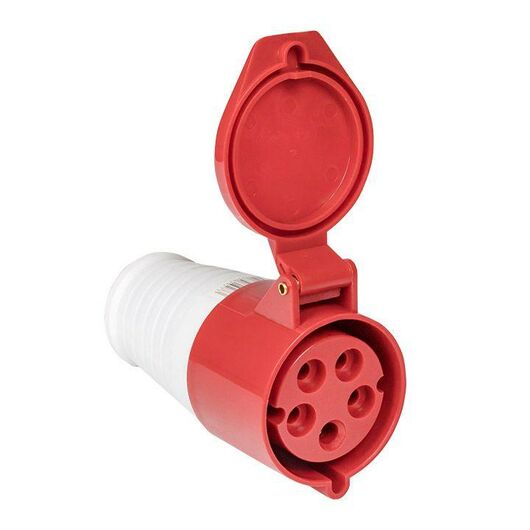 Розетка кабельная 16А 380В 3P+РЕ+N IP44 (215) EKF ps-215-16-380, изображение 5 • Купить по низкой цене в интернет-магазине СМЭК
