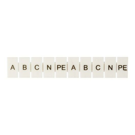 Маркеры для JXB-ST 1.5 с символами "A. B. C. N. PE" (уп.100шт) PROxima EKF zb-st-1.5-A-PE • Купить по низкой цене в интернет-магазине СМЭК