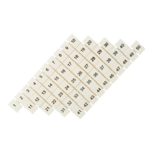 Маркеры для JXB-ST 2.5 с нумерацией 1-50 (уп.100шт) PROxima EKF zb-st-2.5-1-50 • Купить по низкой цене в интернет-магазине СМЭК