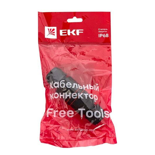 Коннектор кабельный I-образ. СМК 5PIN IP68 FreeTools PROxima EKF cct2-smk5, изображение 6 • Купить по низкой цене в интернет-магазине СМЭК
