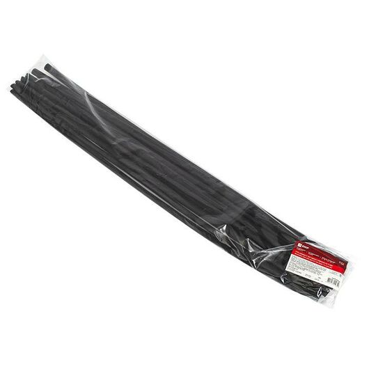 Трубка термоусадочная ТУТк клеевая нг 16/4 черн. 1м (уп.10м) PROxima EKF tut4-k16-b, изображение 3 • Купить по низкой цене в интернет-магазине СМЭК