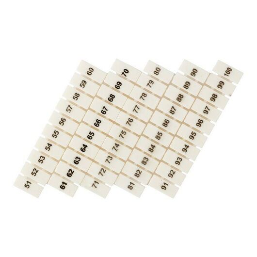 Маркеры для JXB-ST 1.5 с нумерацией 50-100 (уп.100шт) PROxima EKF zb-st-1.5-50-100 • Купить по низкой цене в интернет-магазине СМЭК