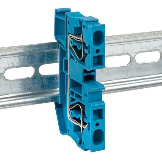 Колодка клеммная JXB-ST-6 57А самозажимная син. EKF plc-jxb-st-6-blue, изображение 2 • Купить по низкой цене в интернет-магазине СМЭК