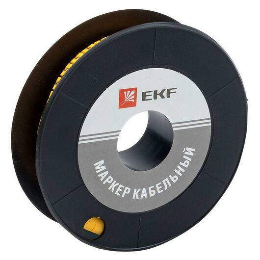 Маркер каб. 2.5кв.мм "2" (ЕС-1) (уп.1000шт) EKF plc-KM-2.5-2, изображение 4 • Купить по низкой цене в интернет-магазине СМЭК