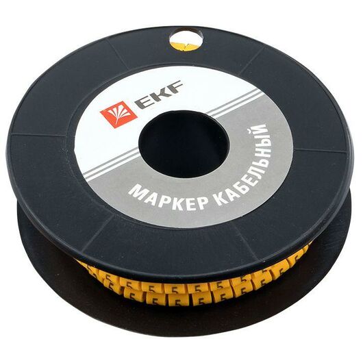 Маркер каб. 2.5кв.мм "2" (ЕС-1) (уп.1000шт) EKF plc-KM-2.5-2, изображение 2 • Купить по низкой цене в интернет-магазине СМЭК