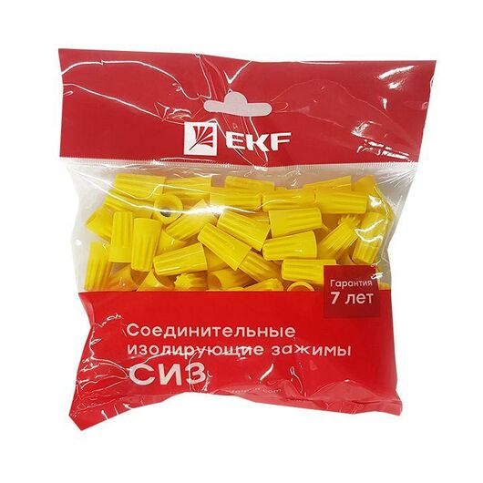 Соединитель проводов СИЗ-4 1.75-10.5кв.мм (уп.100шт) EKF plc-cc-6, изображение 3 • Купить по низкой цене в интернет-магазине СМЭК