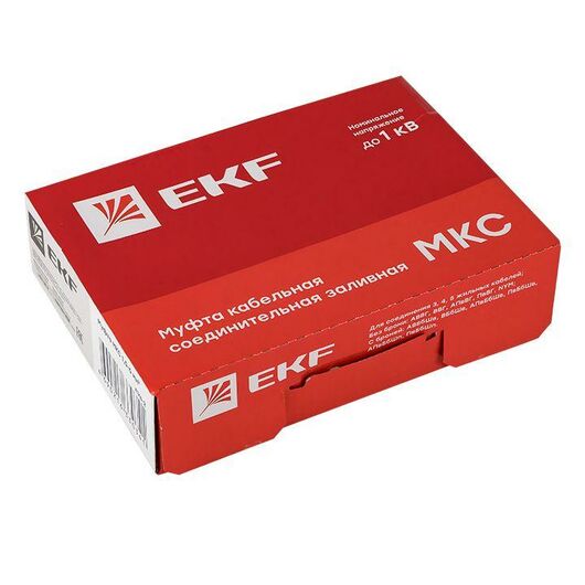 Муфта соединительная заливная МКС(Б) 1.5-6кв.мм (клеммник) PROxima EKF mks-2-k-b, изображение 3 • Купить по низкой цене в интернет-магазине СМЭК
