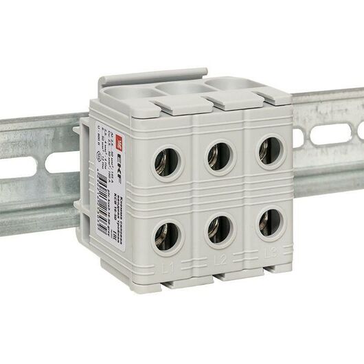 Клемма силовая вводная тройная КСВ 16-50кв.мм сер. PROxima EKF plc-kvs3-16-50-grey, изображение 7 • Купить по низкой цене в интернет-магазине СМЭК