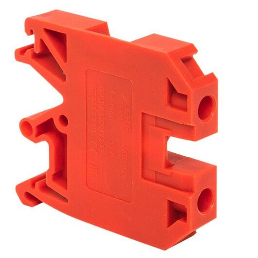 Колодка клеммная JXB-2.5/35 (25а) крас. EKF plc-jxb-2.5/35r, изображение 4 • Купить по низкой цене в интернет-магазине СМЭК