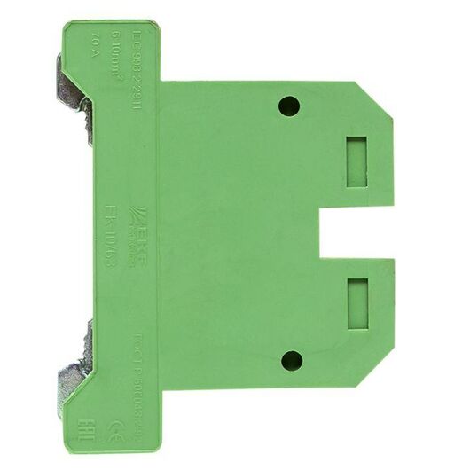 Колодка клеммная ЕК-10/63 JXB земля EKF plc-ek-10/63, изображение 3 • Купить по низкой цене в интернет-магазине СМЭК