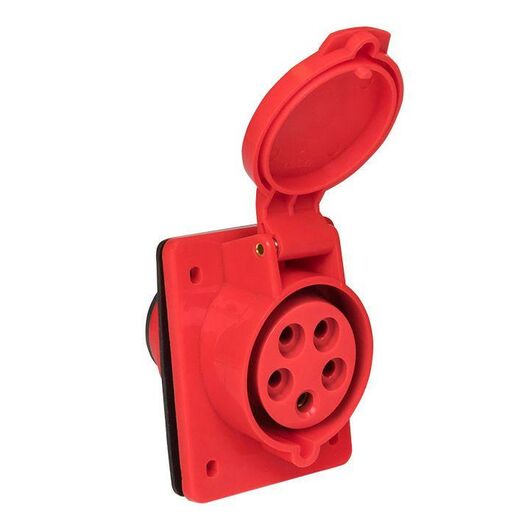 Розетка скрыт. уст. 32А 380В 3P+РЕ+N IP44 (425) EKF ps-425-32-380, изображение 6 • Купить по низкой цене в интернет-магазине СМЭК