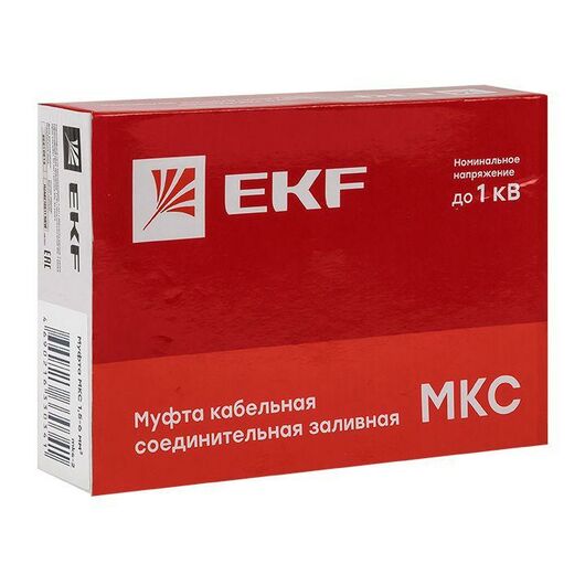 Муфта соединительная заливная МКС(Б) 1.5-6кв.мм (клеммник) PROxima EKF mks-2-k-b, изображение 2 • Купить по низкой цене в интернет-магазине СМЭК