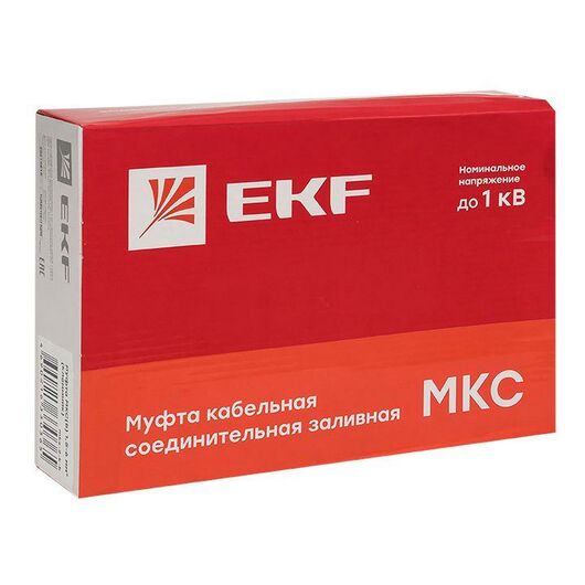 Муфта соединительная заливная МКС 6-25кв.мм PROxima EKF mks-3, изображение 2 • Купить по низкой цене в интернет-магазине СМЭК