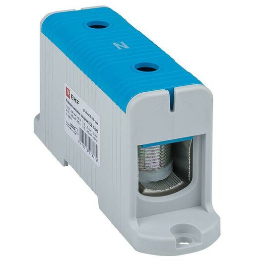 Клемма силовая вводная КСВ 35-240кв.мм син. EKF plc-kvs-35-240-blue, изображение 2 • Купить по низкой цене в интернет-магазине СМЭК