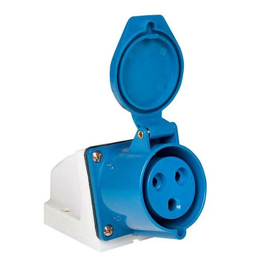 Розетка наружн. уст. 32А 220В 2P+РЕ IP44 (123) EKF ps-123-32-220, изображение 7 • Купить по низкой цене в интернет-магазине СМЭК