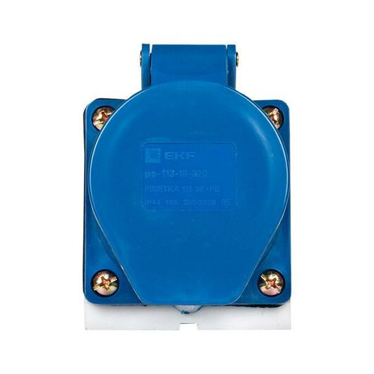 Розетка наружн. уст. 16А 220В 2P+PE IP44 (113) EKF ps-113-16-220, изображение 6 • Купить по низкой цене в интернет-магазине СМЭК