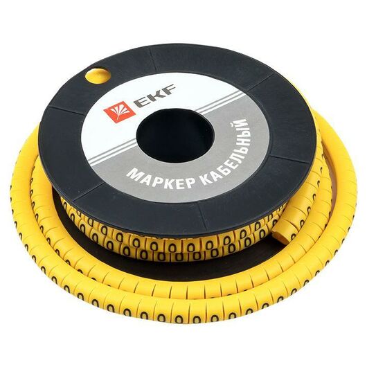 Маркер каб. 4.0кв.мм "0" (ЕС-2) (уп.500шт) EKF plc-KM-4-0 • Купить по низкой цене в интернет-магазине СМЭК