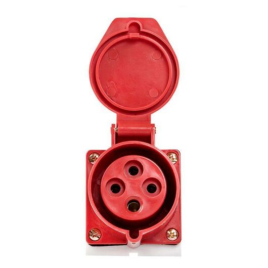 Розетка наружн. уст. 32А 380В 3P+РЕ IP44 (124) EKF ps-124-32-380, изображение 6 • Купить по низкой цене в интернет-магазине СМЭК