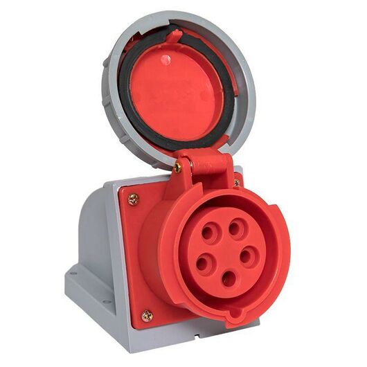 Розетка стационарная наружная 1152 3Р+РЕ+N 16А 380В IP67 PROxima EKF ps-1152-16-380, изображение 10 • Купить по низкой цене в интернет-магазине СМЭК