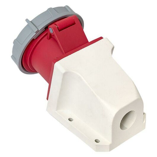 Розетка стационарная наружная 1252 3Р+РЕ+N 32А 380В IP67 PROxima EKF ps-1252-32-380 • Купить по низкой цене в интернет-магазине СМЭК