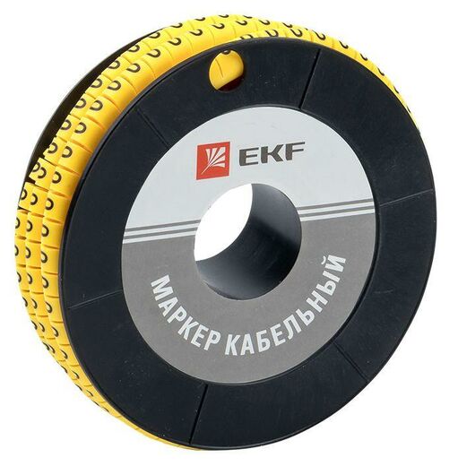 Маркер каб. 4.0кв.мм "0" (ЕС-2) (уп.500шт) EKF plc-KM-4-0, изображение 3 • Купить по низкой цене в интернет-магазине СМЭК