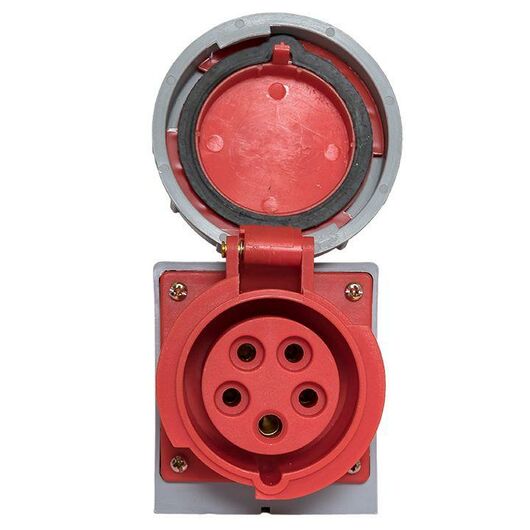Розетка стационарная наружная 1152 3Р+РЕ+N 16А 380В IP67 PROxima EKF ps-1152-16-380 • Купить по низкой цене в интернет-магазине СМЭК